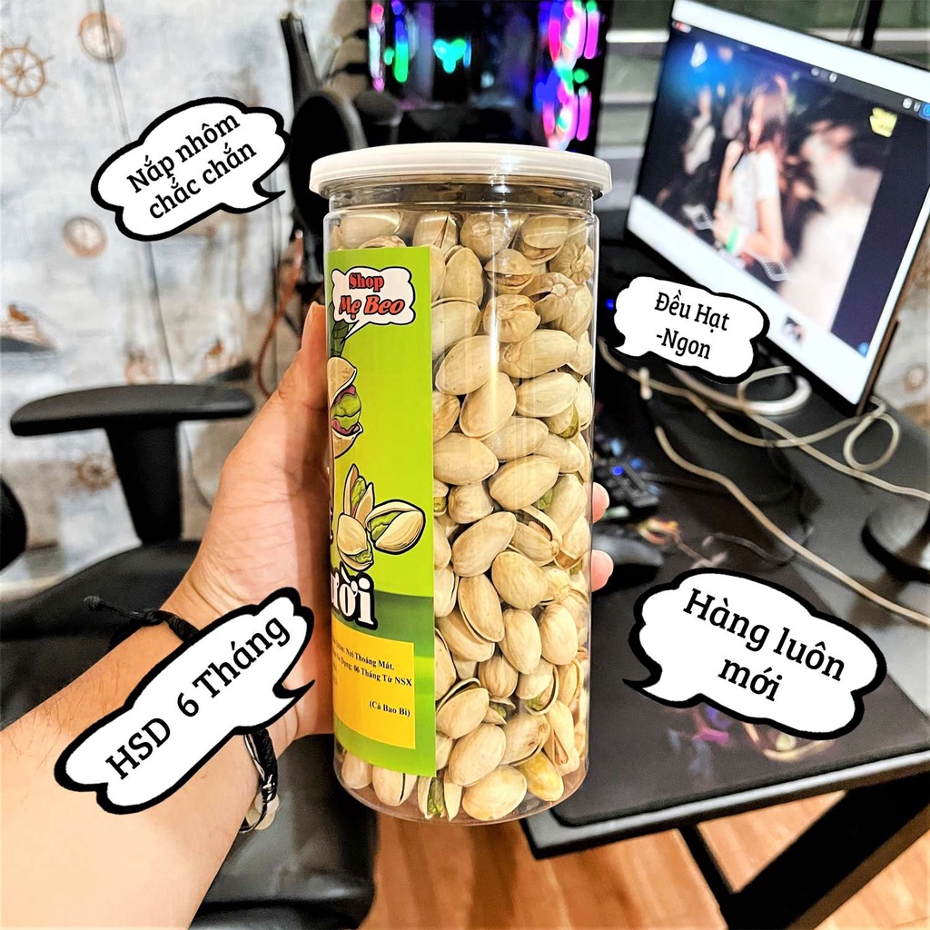500Gr Hạt dẻ cười Mỹ - Không chất bảo quản- Không tẫy trắng