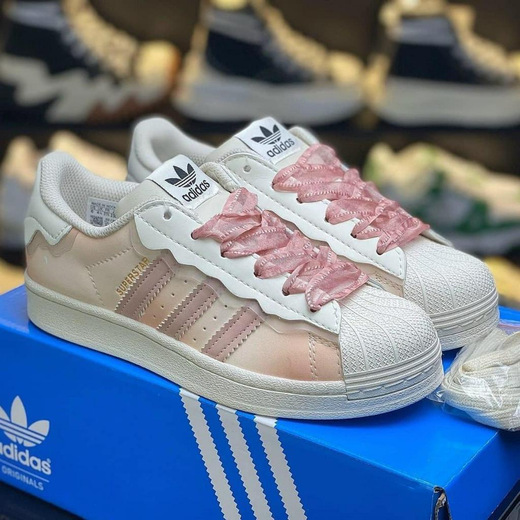 🔥FREE SHIP🔥Giày thể thao sneaker 🔥Superstar Sò về đủ 4 màu xanh mint, Hồng, trắng full Cao cấp đủ