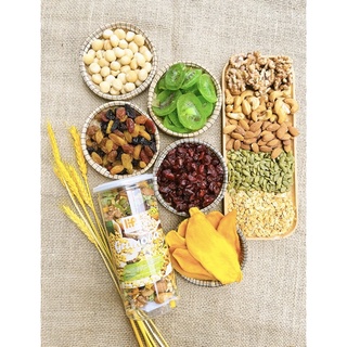 Granola siêu hạt - ngũ cốc nguyên hạt