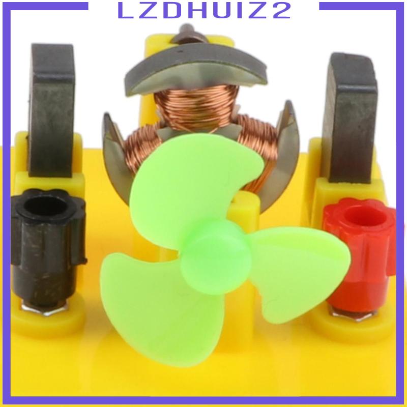 Bộ Mô Hình Quạt Động Cơ Điện Tử Thí Nghiệm Vật Lý Mini Cho Bé