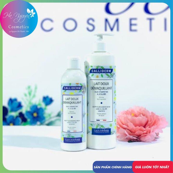 Sữa Tẩy Trang Vitamin A,E & B5 CALLIDERM, 500ml