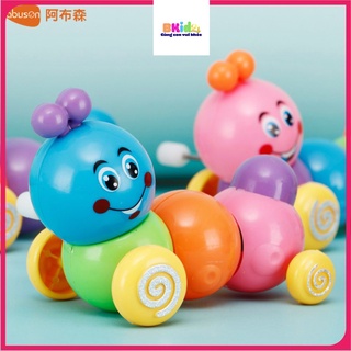 Đồ chơi con dây cót hình chú sâu uốn dẻo cho bé Bkid21
