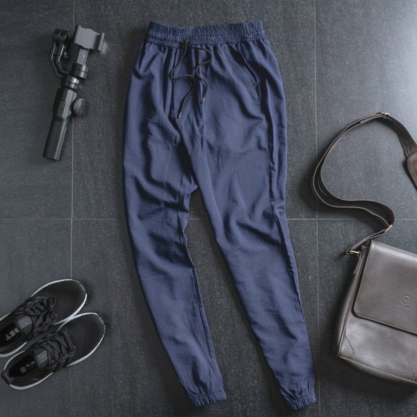 Quần jogger đũi nam thời trang, chất lượng vải tốt REVOTI J03 | BigBuy360 - bigbuy360.vn