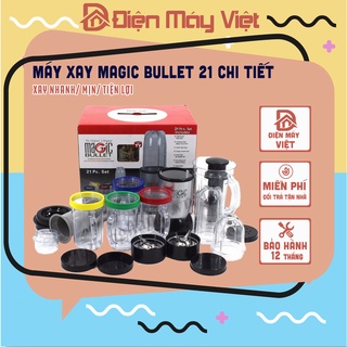 Máy xay Magic Bullet cao cấp, Máy xay Magic Bulet 21 chi tiết đa năng