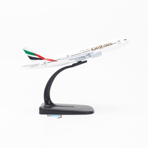 Mô hình máy bay Emirates Boeing B777 16cm Everfly V&amp;G 21