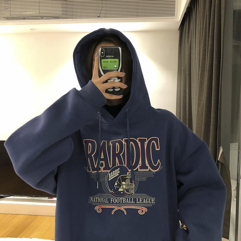 Áo Nỉ Nữ Dài Tay Có Mũ Thời Trang Hàn