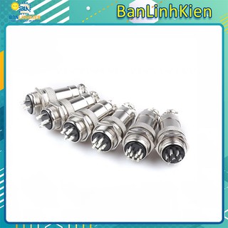 Bộ Jack GX16 2P-10P Đực Cái