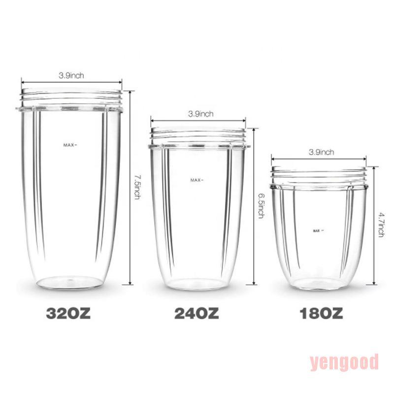 Cốc Thay Thế Cho Máy Xay Sinh Tố Nutribullet Pro 900 600w 18 / 24