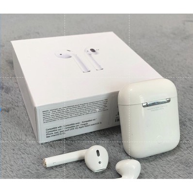 🚨SIÊU HOT🚨 Tai nghe AirPods 2 Bluetooth [Đổi Tên - Định Vị ] , Cảm biến tháo tai dừng nhạc