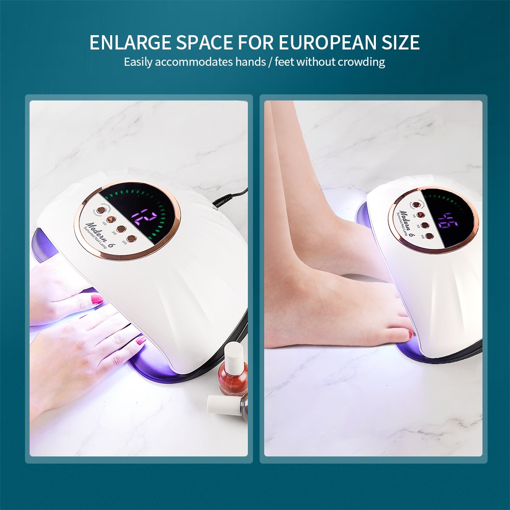 Đèn LED UV FOREVERLILY 51 hạt đèn 150W kèm phụ kiện tiện dụng hong khô sơn móng tay