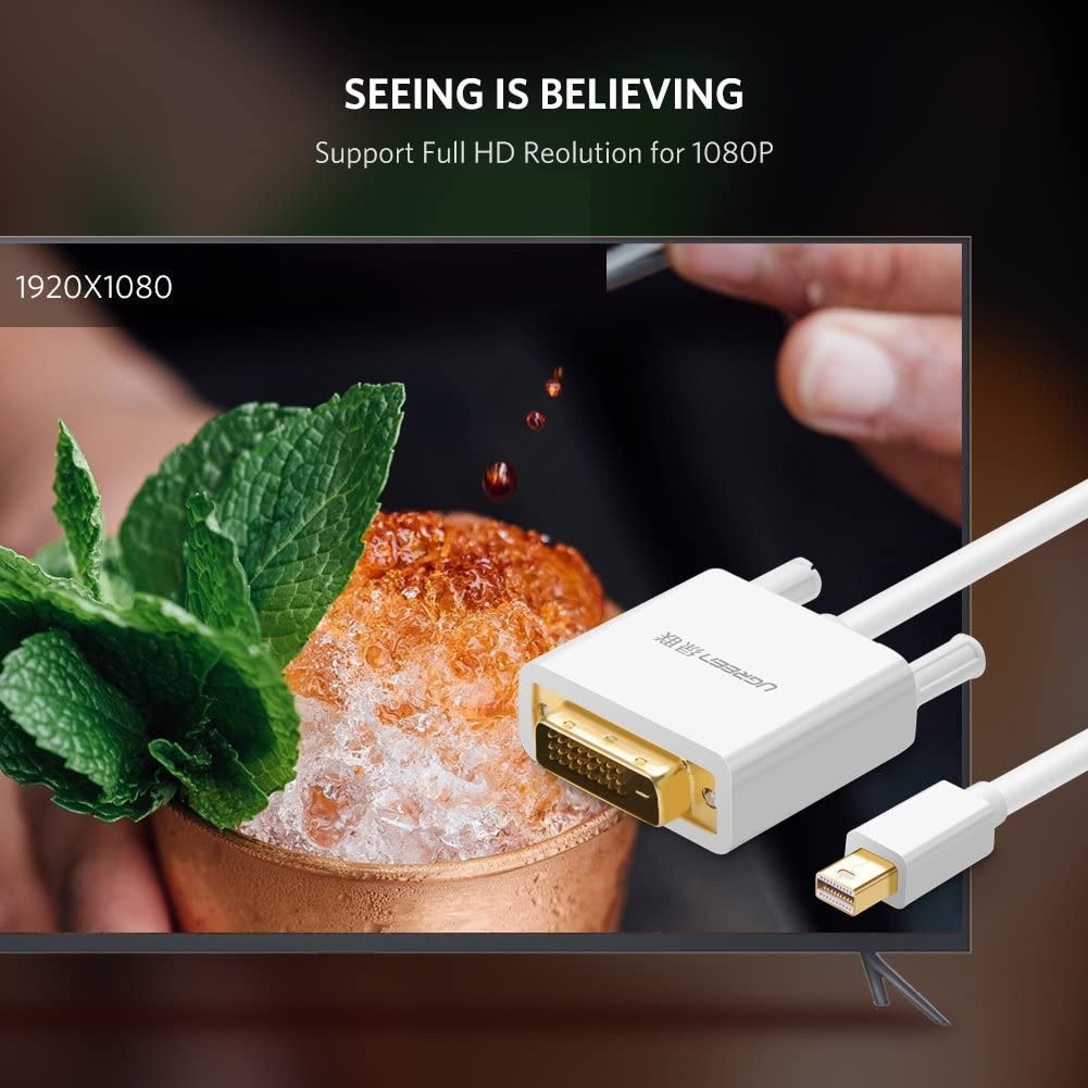 Cáp chuyển đổi Mini Displayport to DVI Ugreen 10425