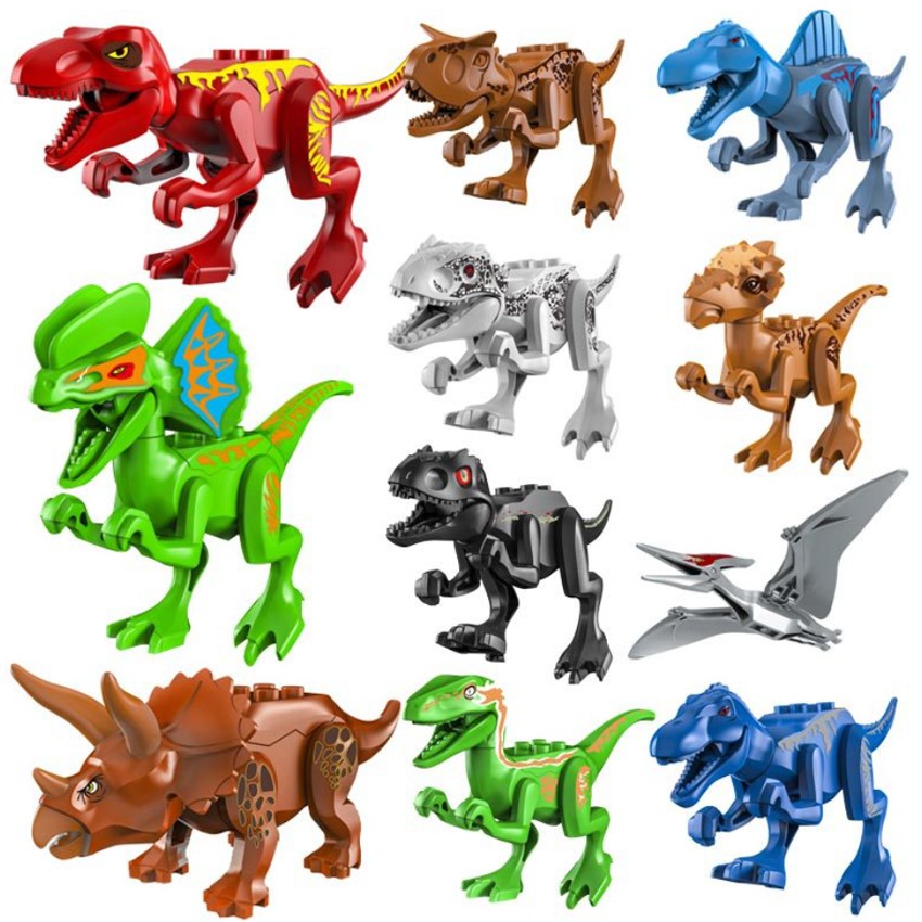 Lắp ráp mô hình đồ chơi Lego Khủng Long New4all Dinosauria Nhựa An Toàn Cho Bé