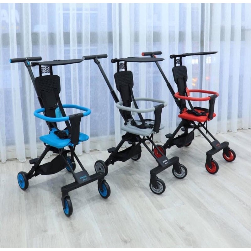 Xe đẩy đảo chiều gấp gọn vovo playkids có mái che