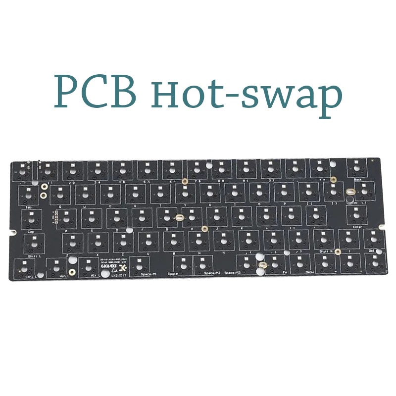 Bàn Phím Cơ Gk64 Gk64X Gk64Xs Gk61 Gk61X Gk61Xs Rgb Pcb Tiện Lợi