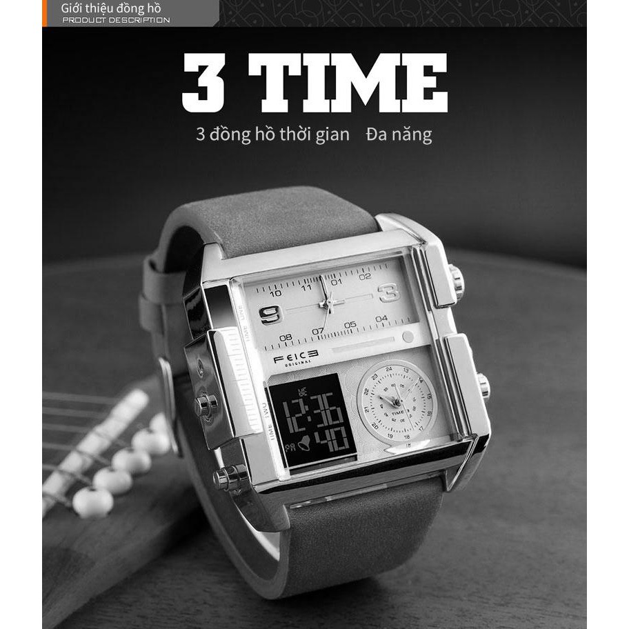 Đồng Hồ Đeo tay Nam Time Square Freesize