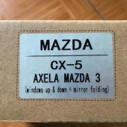 [Giảm giá]  Bộ gập gương lên xuống kính xe Mazda2- Mazda3- CX5 mới 2020