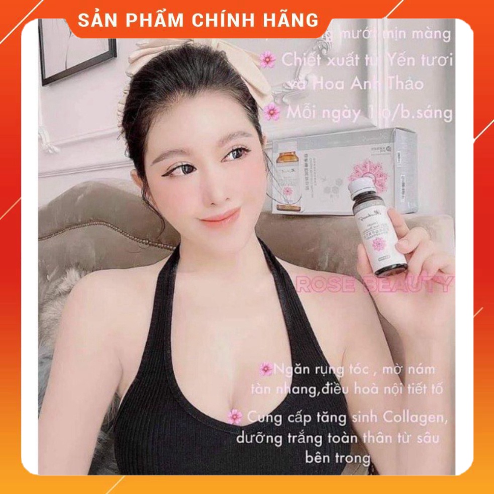 Nước uống Collagen Yến Trắng Da Rose Beauty