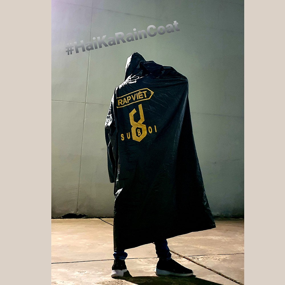 Áo mưa Măng Tô Dây Kéo  - Rapper - Phong cách/Cá tính - Chất nhựa PVC cao cấp Đài Loan