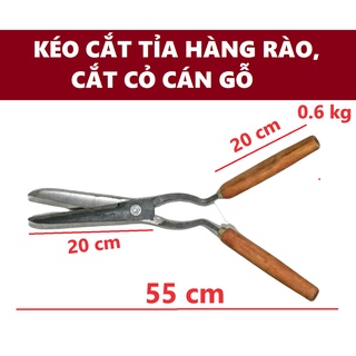 Kéo cắt tỉa hàng rào, cắt cỏ, tỉa cây cảnh lưỡi Thép