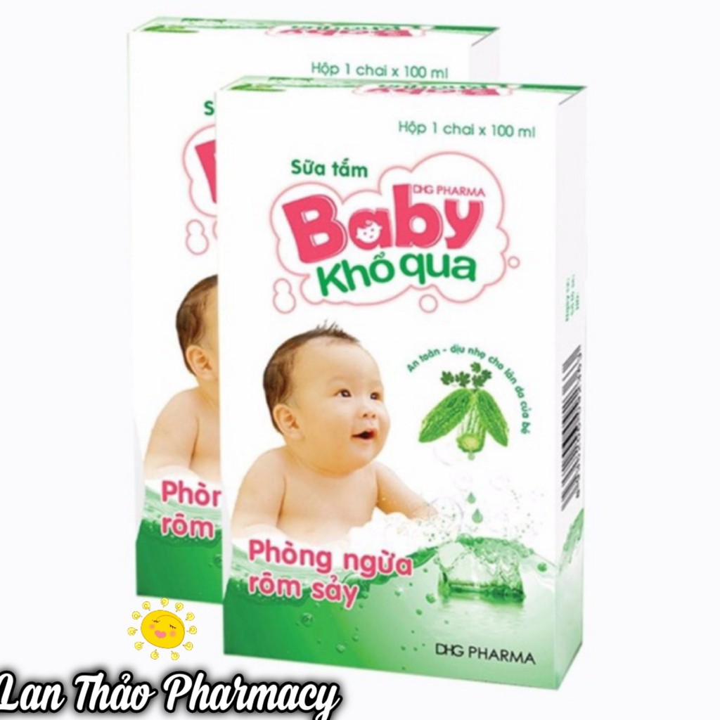 [CHÍNH HÃNG] SỮA TẮM BABY KHỔ QUA 100ml