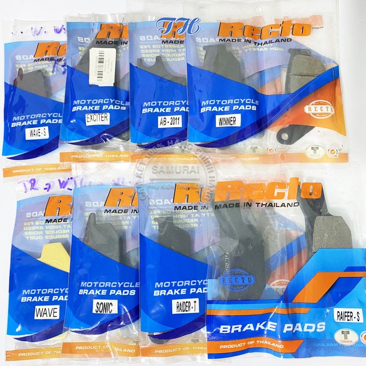 Bố thắng đĩa recto thái lan cho nhiều dòng xe như exciter, winner, raider, sonic, wave,......