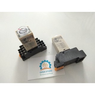 Timer thời gian | Omron H3Y-4 | 60s | 10p