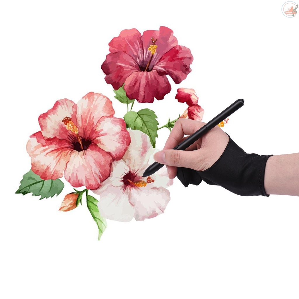 WACOM HUION Găng Tay Vẽ Hai Ngón Chuyên Dụng Cho Họa Sĩ