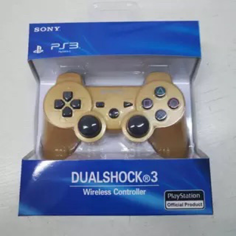 Tay Cầm Điều Khiển Bluetooth Không Dây Sony Ps3 Dualshock 3 Màu Hồng / Xanh / Bạc