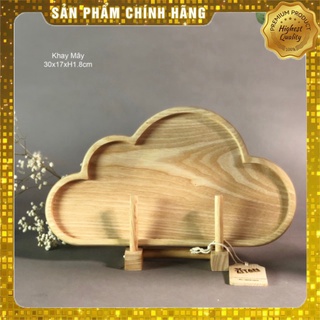 SALE OFF Khay Gỗ Decor/ Trang Trí Hình Mây