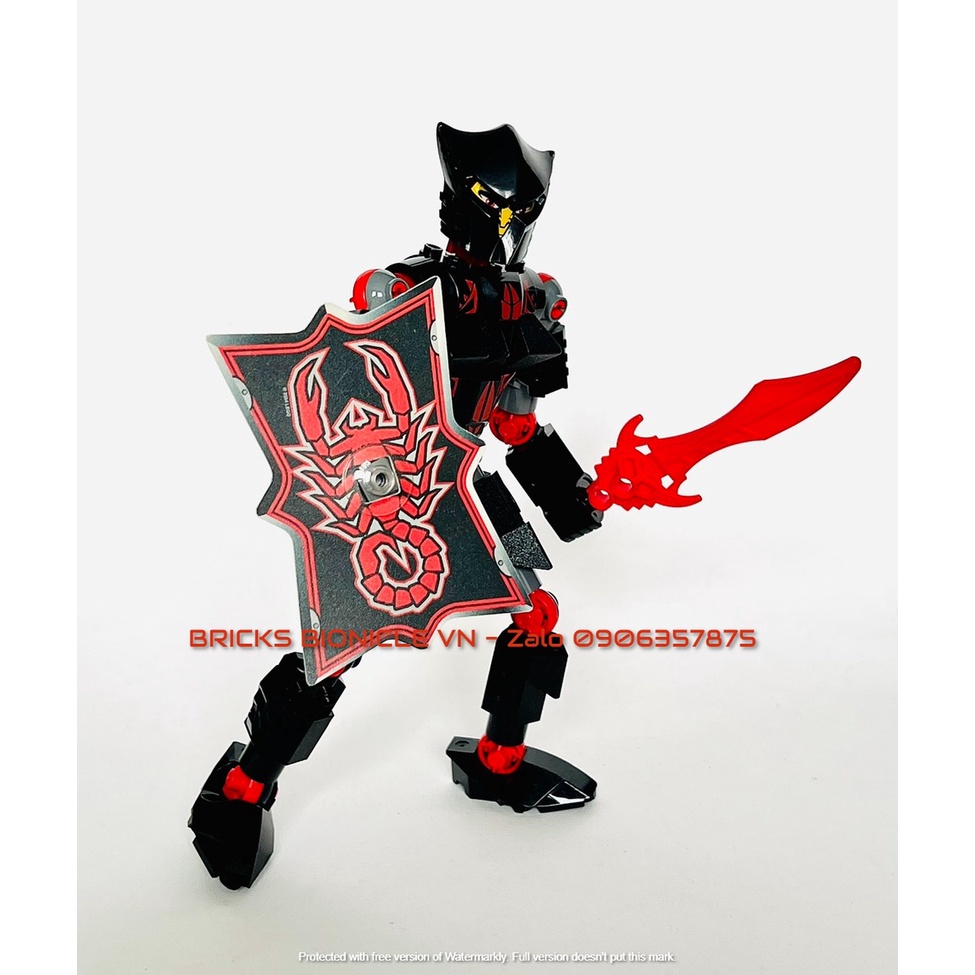 LEGO BIONICLE - ĐỒ CHƠI XẾP HÌNH LEGO CASTLE BIONICLE - KNIGHT'S KINGDOM II VLADEK 8786
