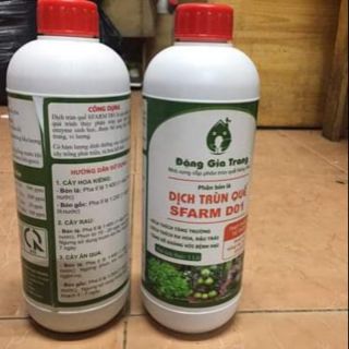 Phân bón dịch trùn quế