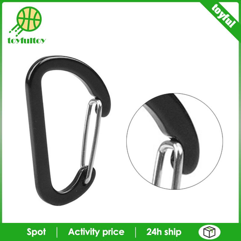 Set 5 Móc Khóa Chữ D Chống Gỉ Sét Chuyên Dụng Cho Câu Cá