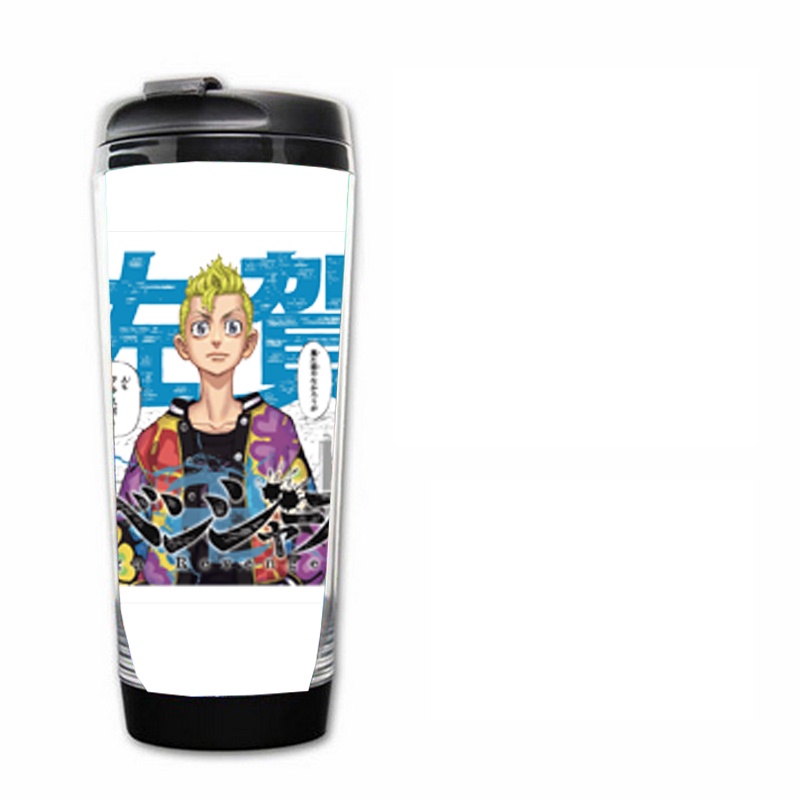 Bình nhựa đựng nước in hình nhân vật TOKYO REVENGERS anime chibi tiện lợi lưu niệm