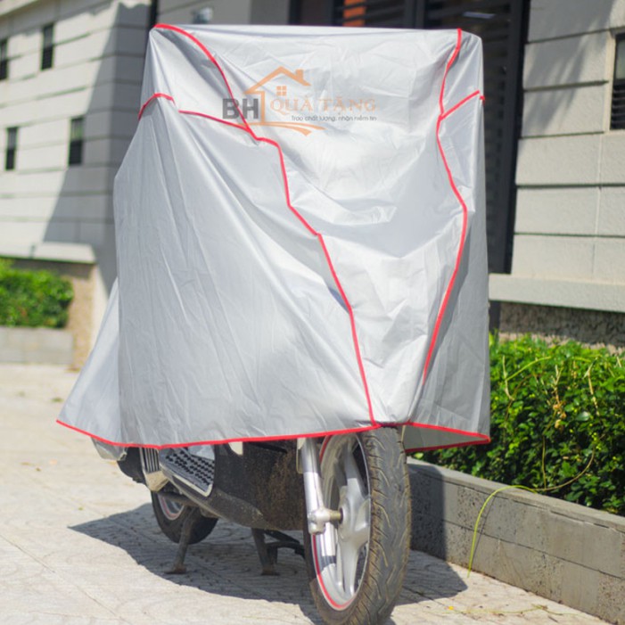 [CHUYÊN SỈ] Bạt phủ xe máy che nắng mưa chắn bụi, tấm chùm xe chống thấm chống xước bạt trùm dày chống tia uv loại trơn