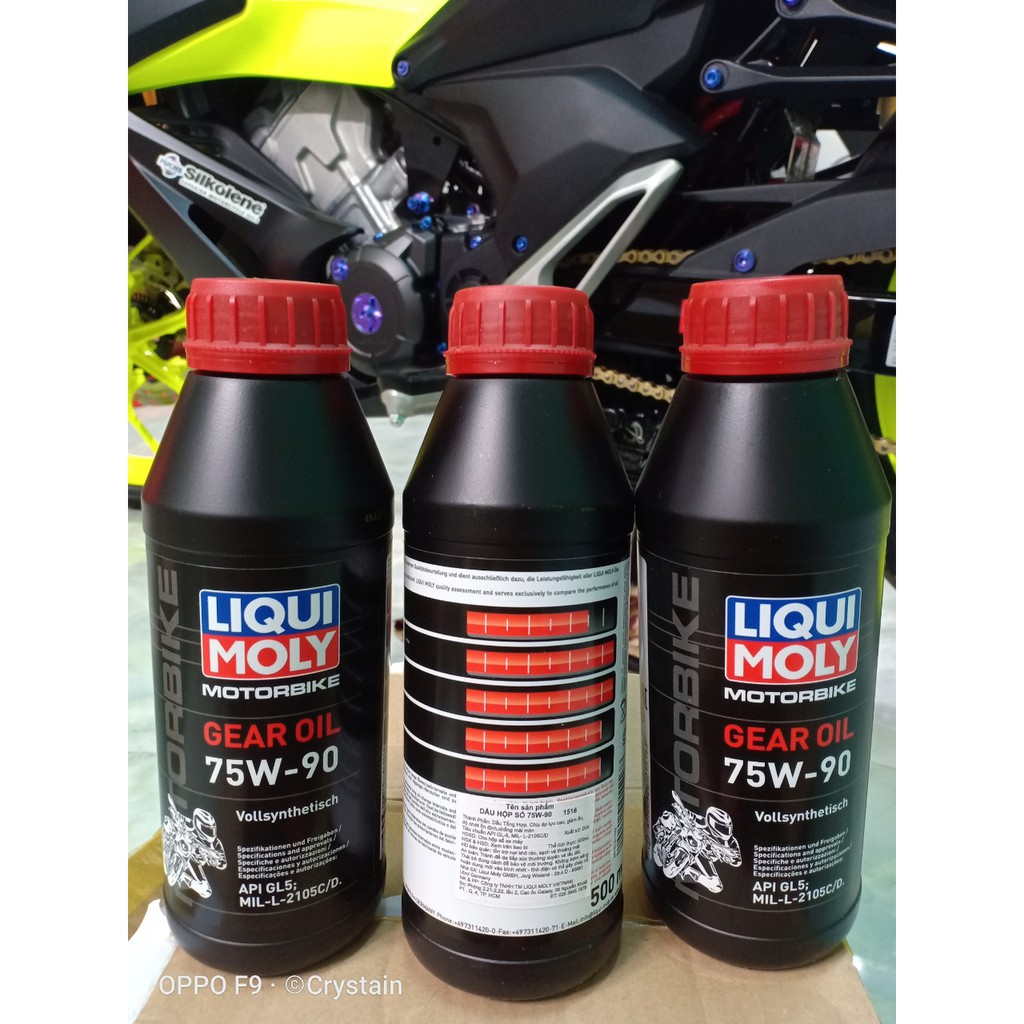 Nhớt hộp số Liqui Moly Motorbike Gear Oil 75W-90 1516 500ml