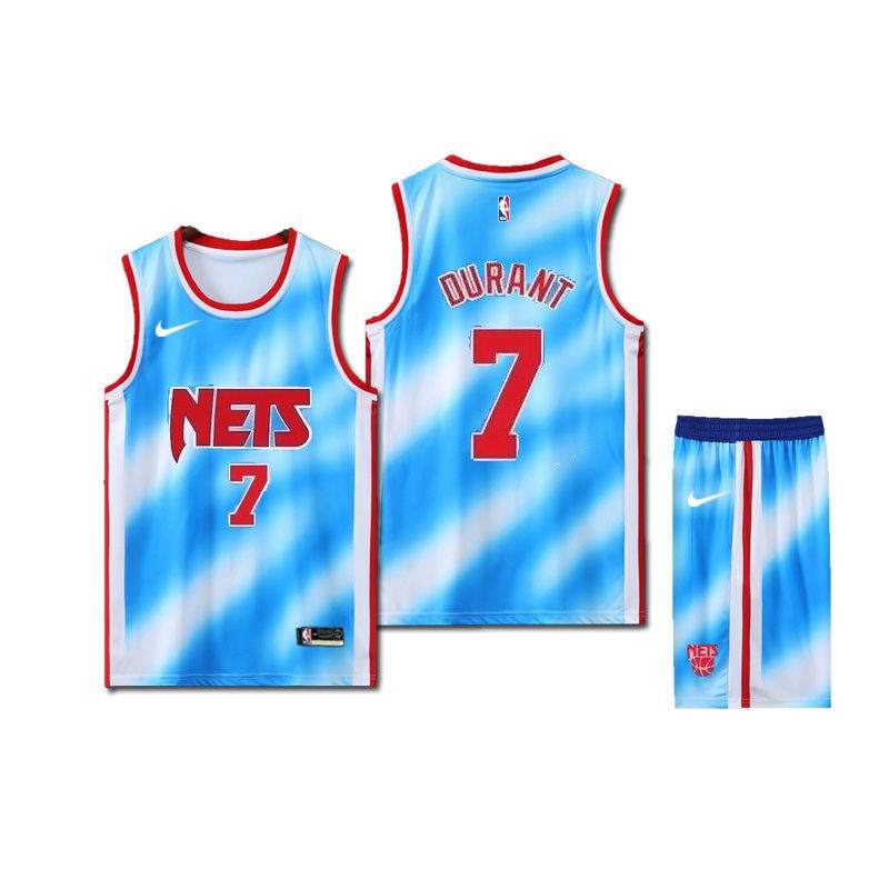 Quần áo thể thaoﺴ㍿Nets Jersey Irving Số 11 Đồng phục bóng rổ Duran Teharden Bộ đồ Đội nam nữ nhóm tùy chỉnh