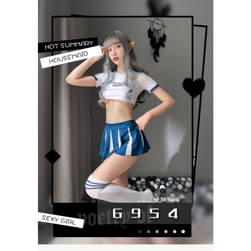 Trang Phục Cổ Động Viên Bóng Đá | Basketball Babe | Football Cheerleader | Cosplay Sexy | BigBuy360 - bigbuy360.vn