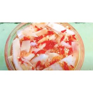 Măng ớt dầm mắc mật đặc sản Lạng Sơn