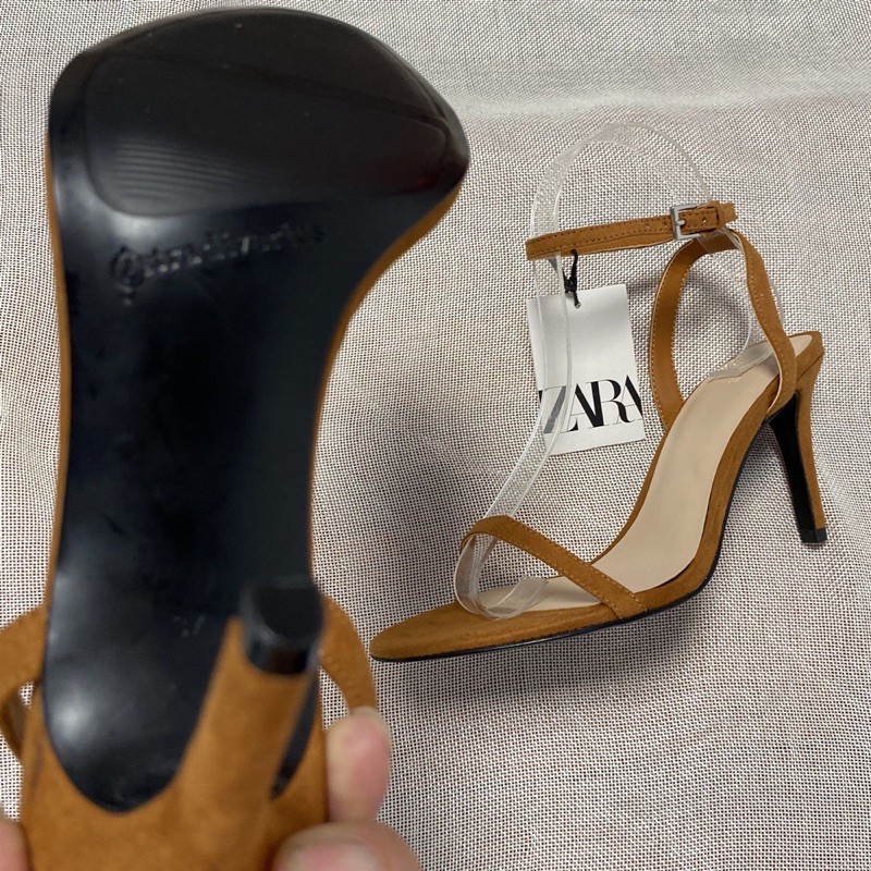 Sandal quai mảnh cao gót Zara xuất xịn