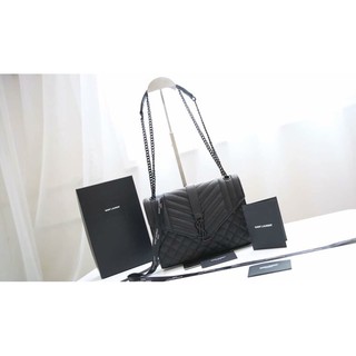 túi xách nữ full đen size 24cm fullbox