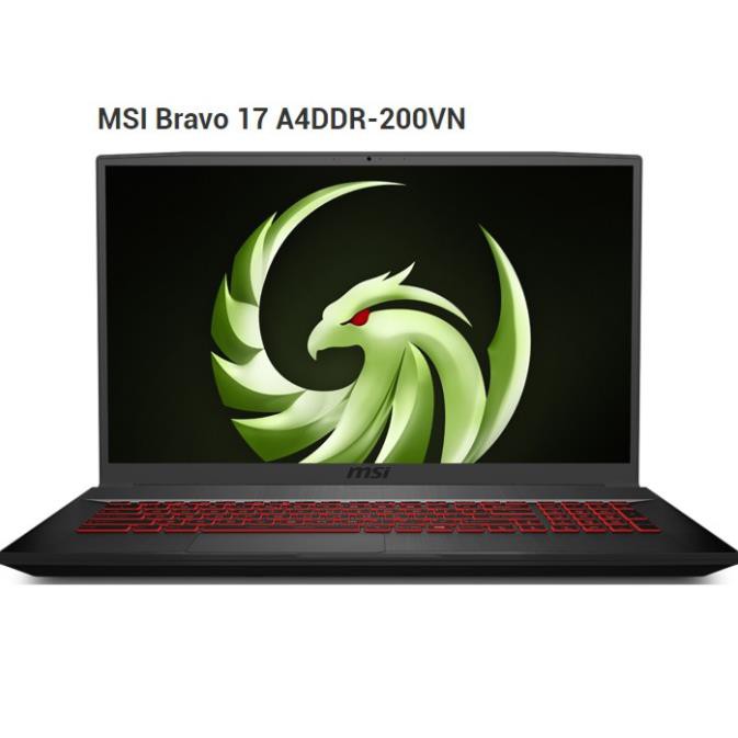Laptop MSI Bravo 17 A4DDR-200VN R5-4600H | 16GB | 512GB | RX5500M 4GB | 17.3'' FHD144Hz W10