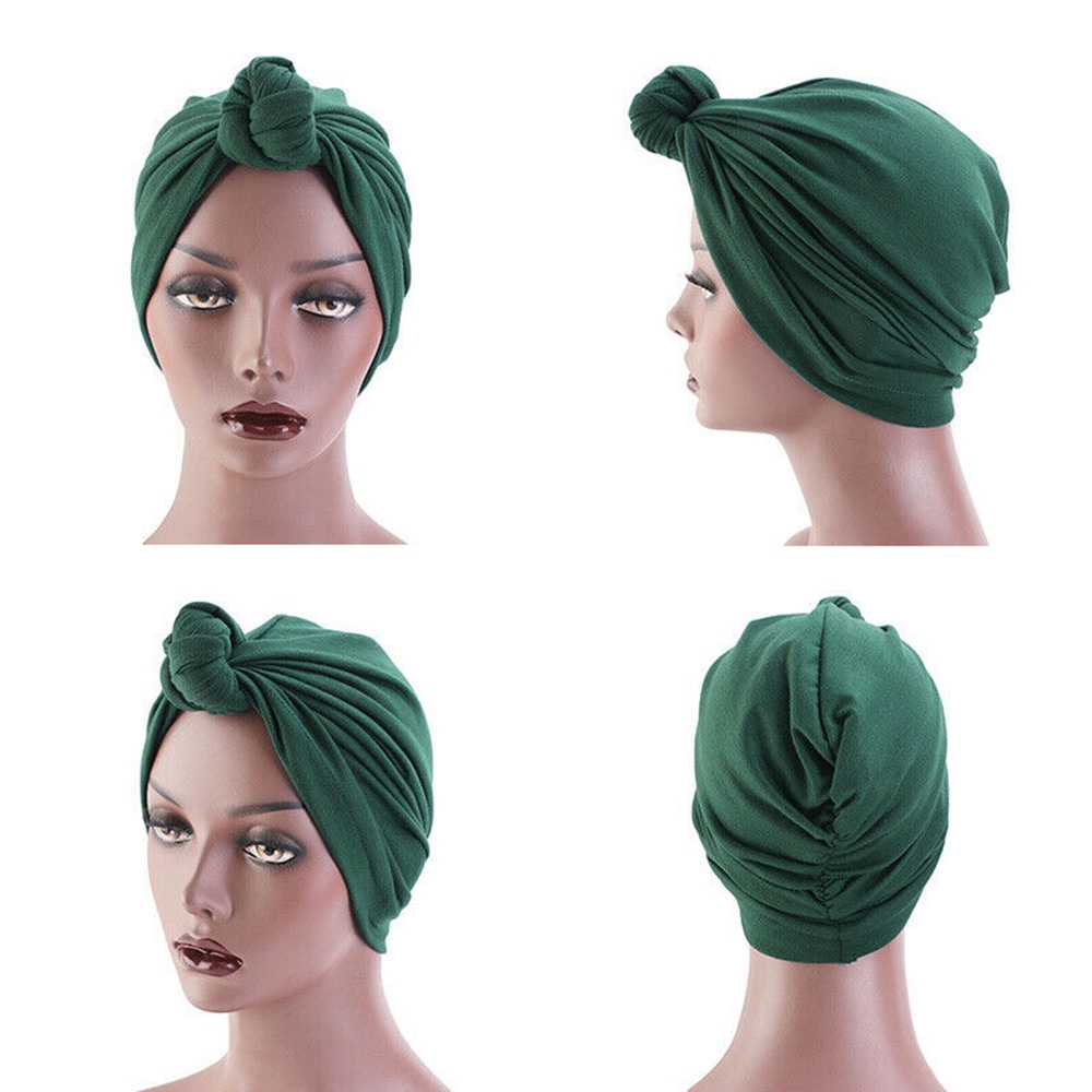 Mũ Turban Trùm Đầu Thiết Kế Xoắn In Họa Tiết Phong Cách Châu Phi Cho Nữ