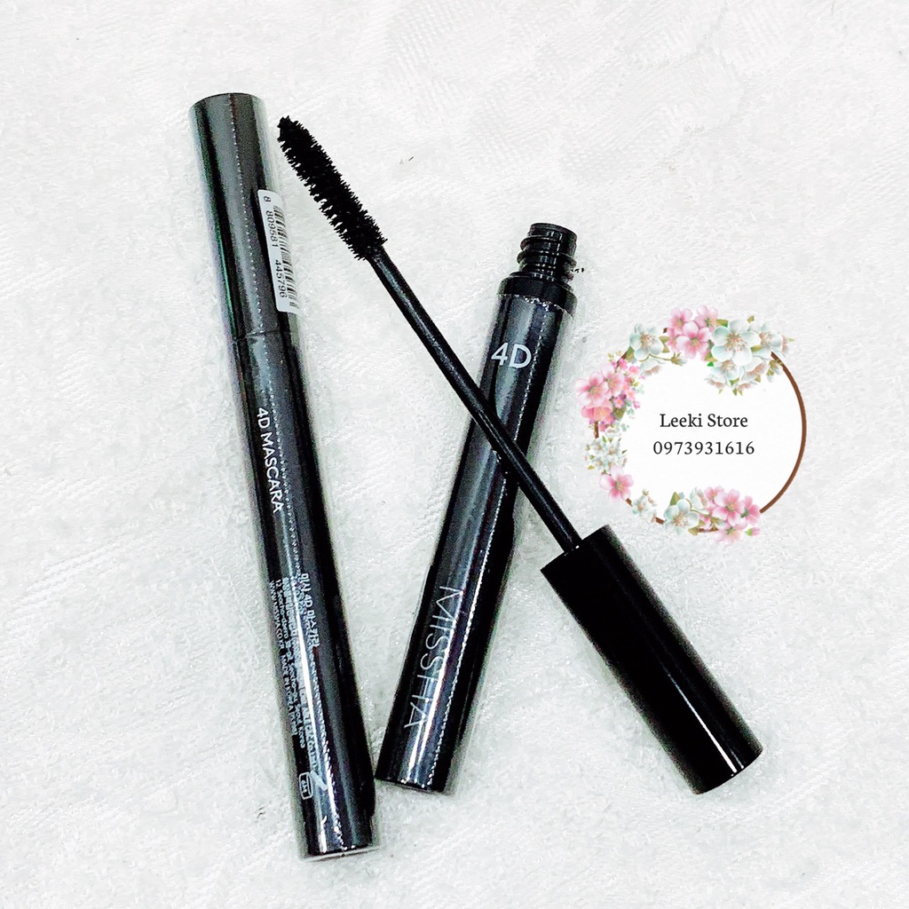 Mascara Missha The Style 4D chống trôi giữ mi cong và làm mi dày hơn Hàn Quốc