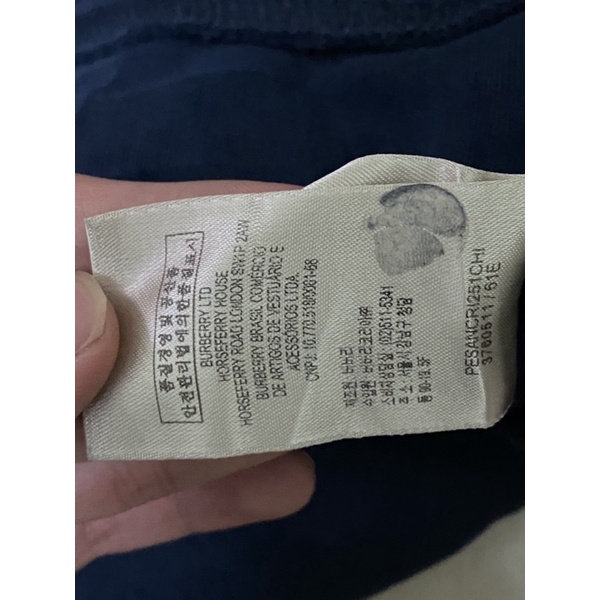 Áo zip sweater burberry vintage