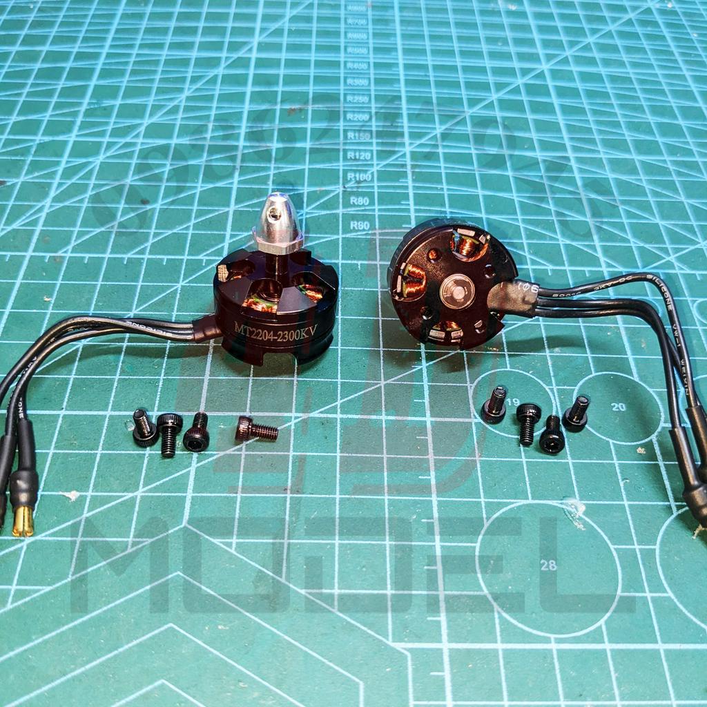 Động cơ không chổi than - Motor brushless MT2204 - 2300kv. Dùng chế tạo máy bay rc & các mô hình điều khiển từ xa
