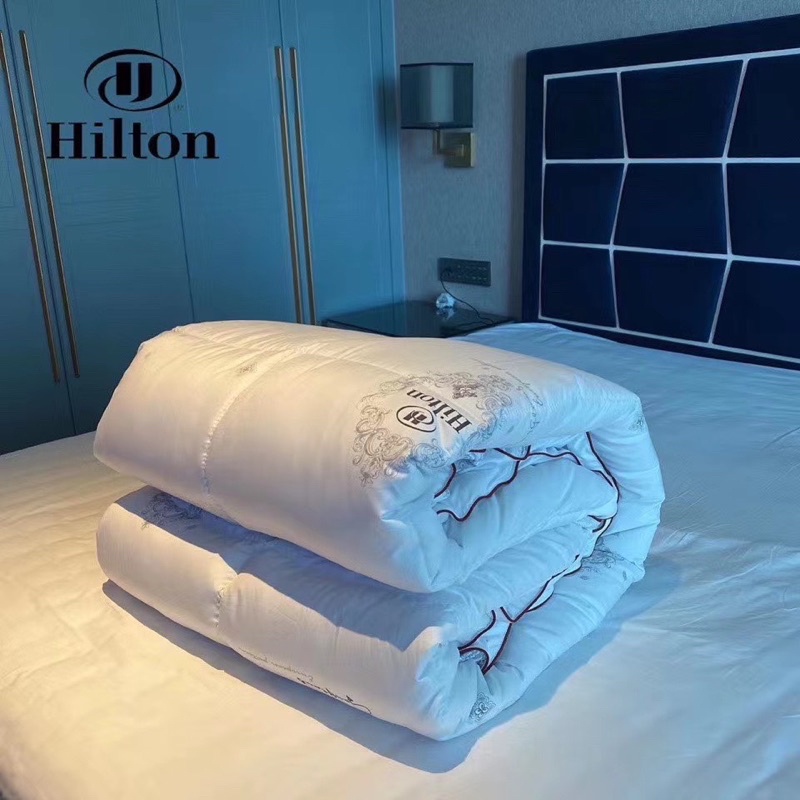 Ruột chăn bông lông vũ NHÂN TẠO Hilton siêu ấm/mỏng/nhẹ HÀNG NHẬP KHẨU nguyên chiếc