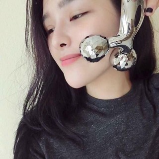 Con lăn massa mặt Inox 3d