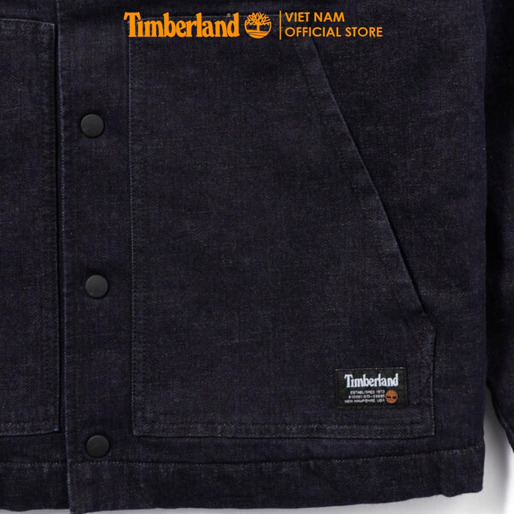 Timberland Áo Khoác Nam Smu Yc Denim Jacket Rinse - 98% Organic Cotton 2% Elastane - TB0A23YG AP-FP