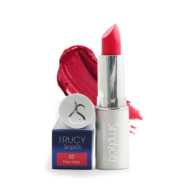 Son lì dưỡng môi cao cấp The Rucy Simplysiti Tintlipstick Silver 3.5g