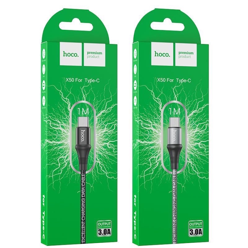 CÁP SẠC NHANH HOCO X50 SẠC FULL DÒNG IPHONE, ANDROID - CHÍNH HÃNG
